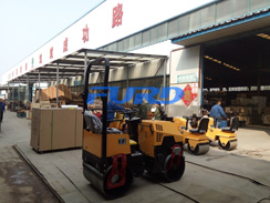 今日福瑞得微動態(tài)--福瑞得機械小型壓路機發(fā)往北京、福建等地